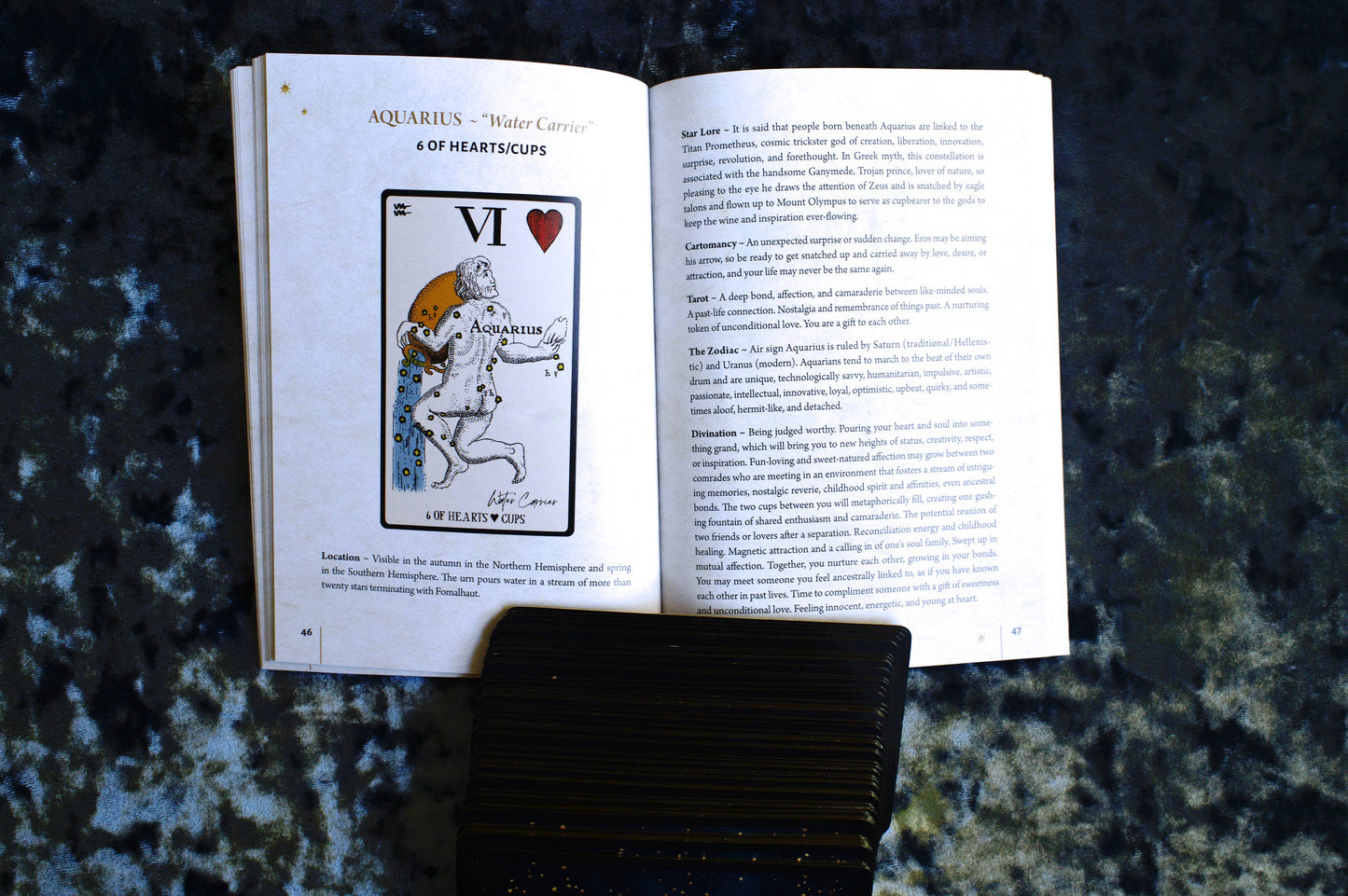 Starlore Arcana: 56 Cards & 128-Pg Book ☆ Astrology Deck