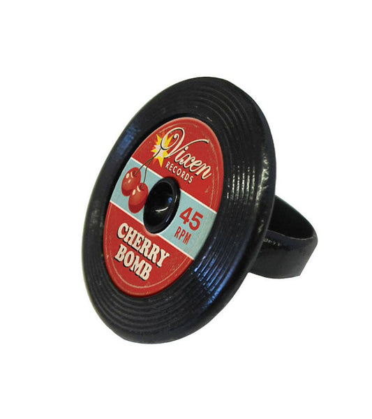 Cherry Bomb Record Ring