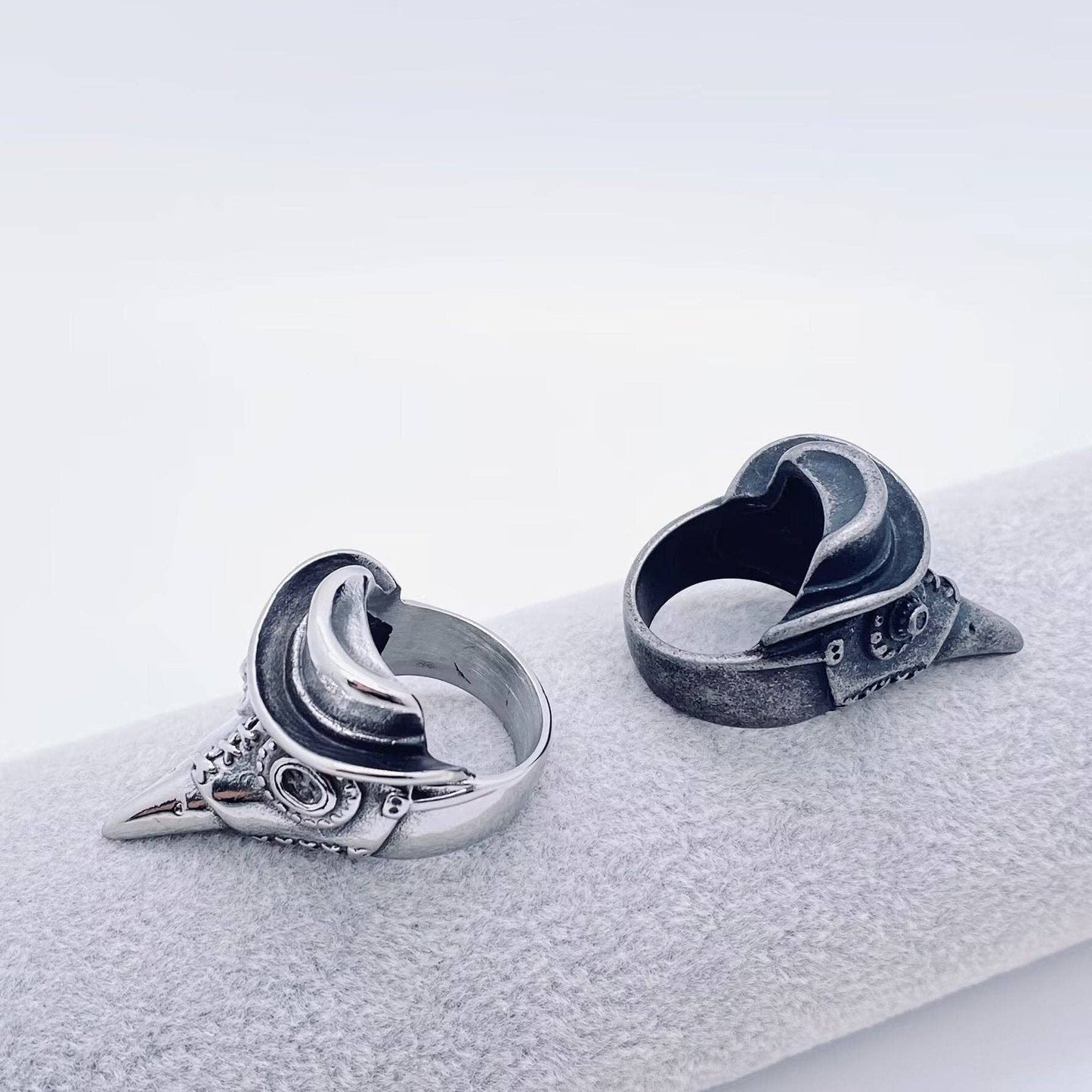 Plague Doctor Stainless Steel Ring