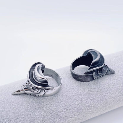 Plague Doctor Stainless Steel Ring