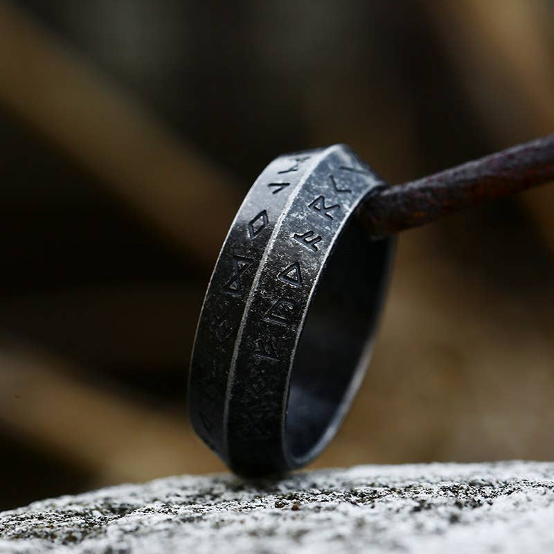 Rune Geometric Ring
