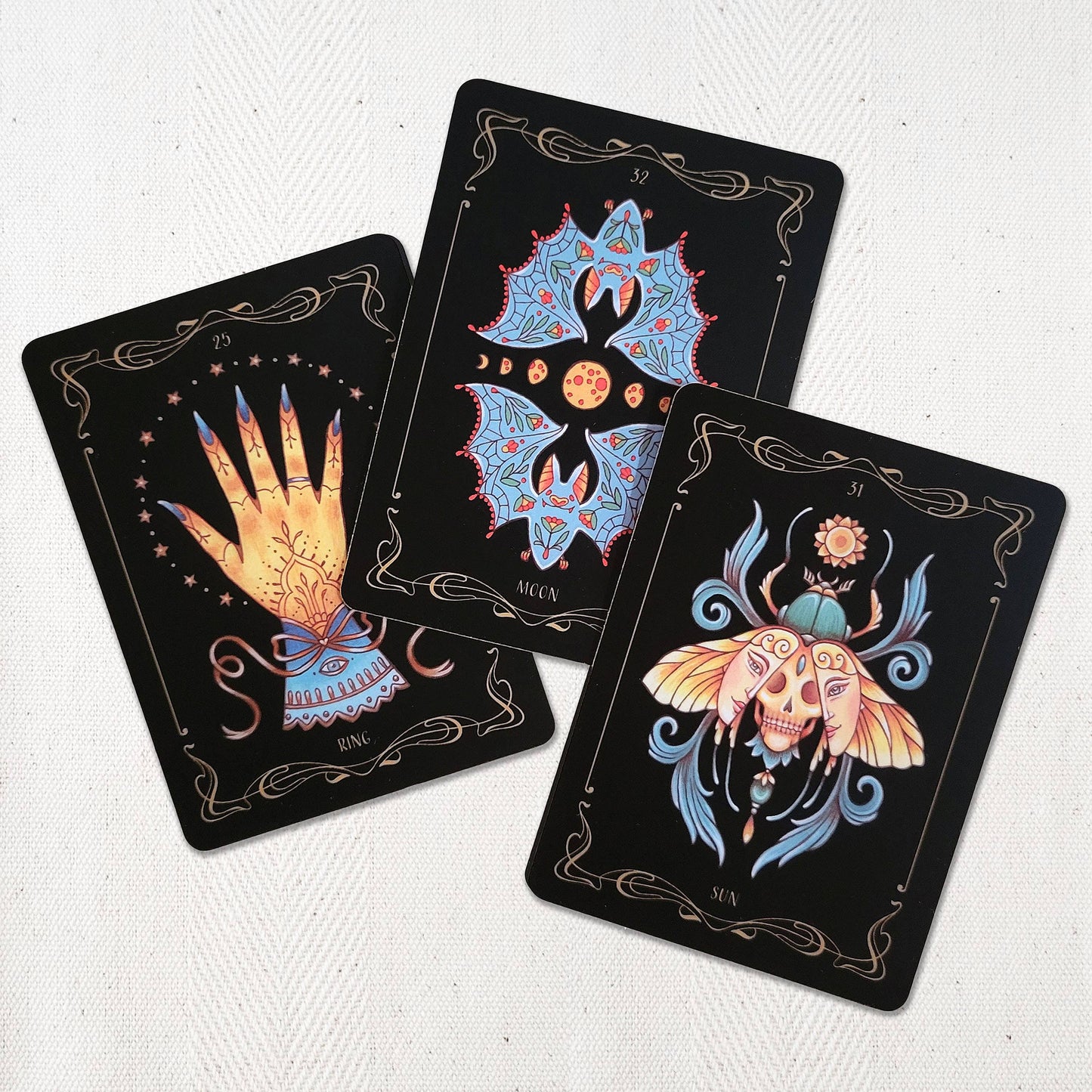 Nocturnal Garden Lenormand - Deluxe Ed - Art Nouveau Deck