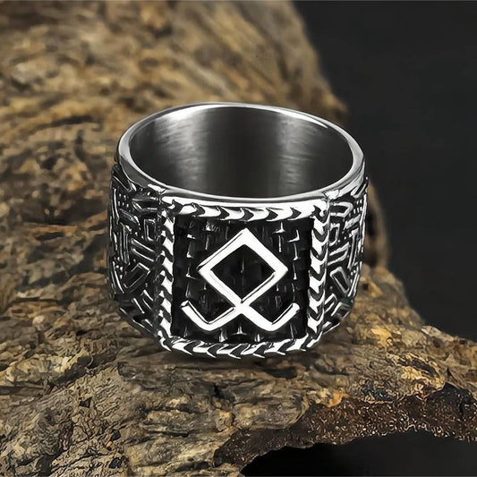 Twin Peaks ☆ Owl Cave Rune Ring