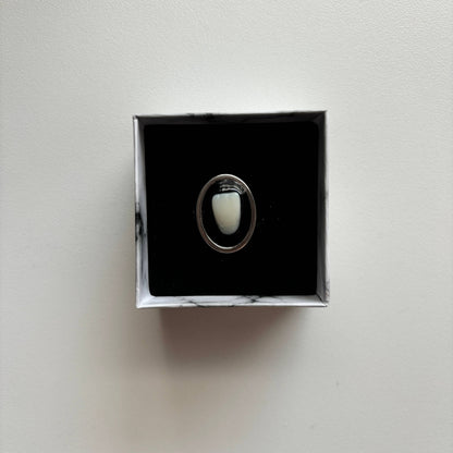 Oddity Ring 🦷 Resin Human Tooth Large Incisor