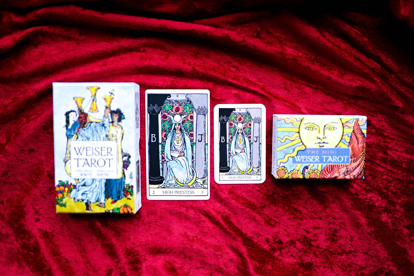 The Mini Weiser Tarot ◇ 78 Full-Color Cards ◇ Mini RWS Deck