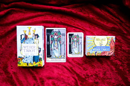 The Mini Weiser Tarot ◇ 78 Full-Color Cards ◇ Mini RWS Deck