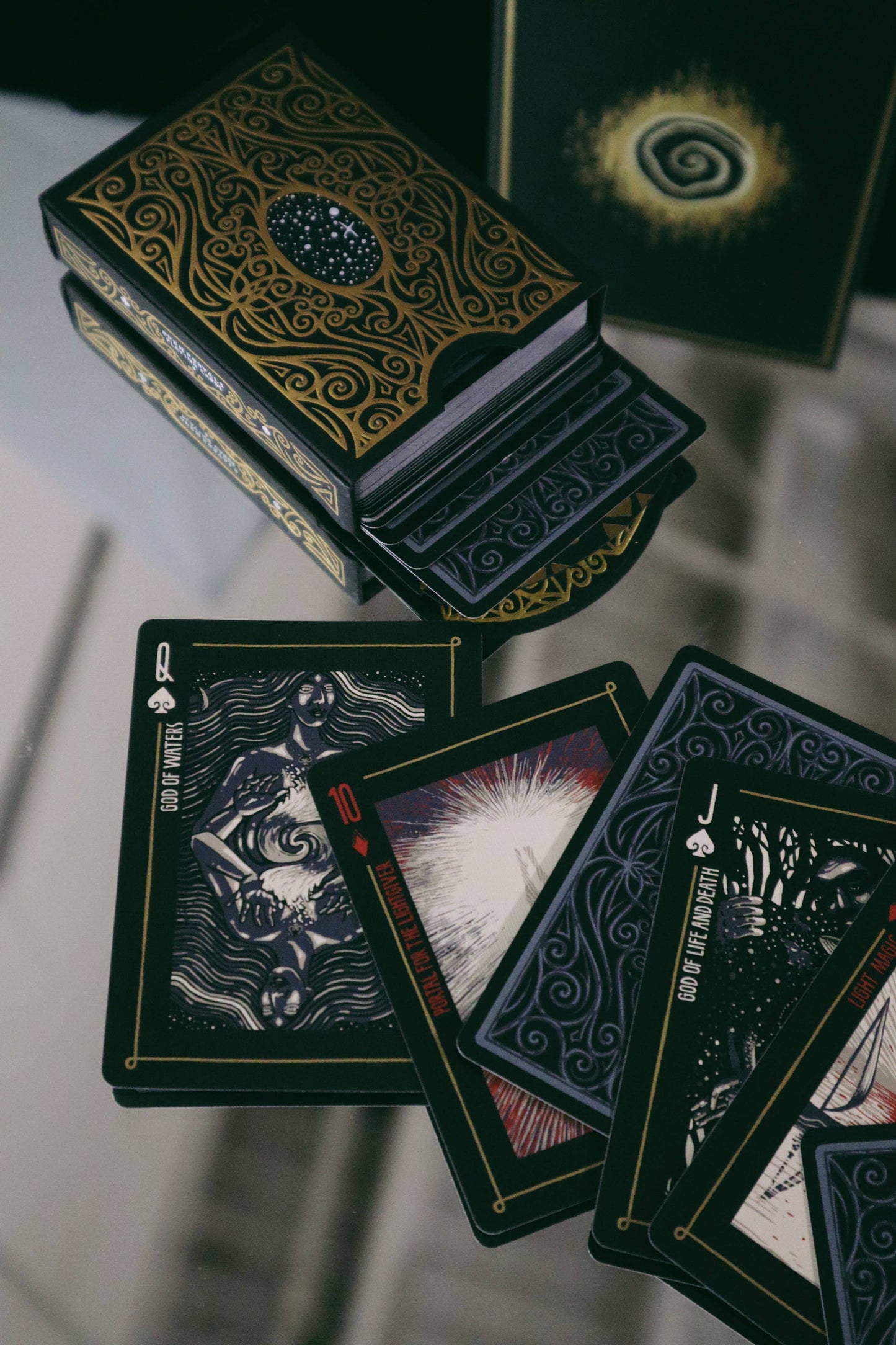 Open Portals Playing Cards & Oracle (Darkside Colorway)