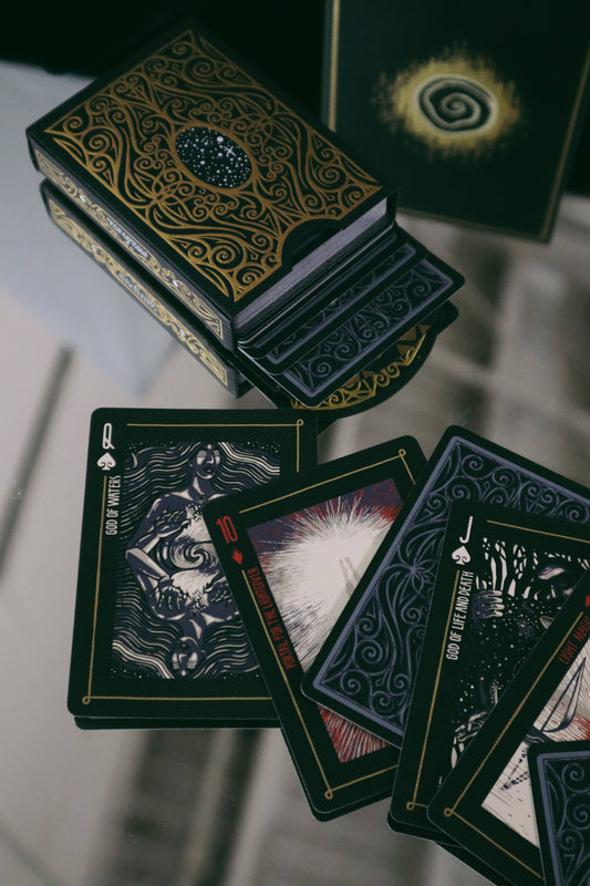 Open Portals Playing Cards & Oracle (Darkside Colorway)