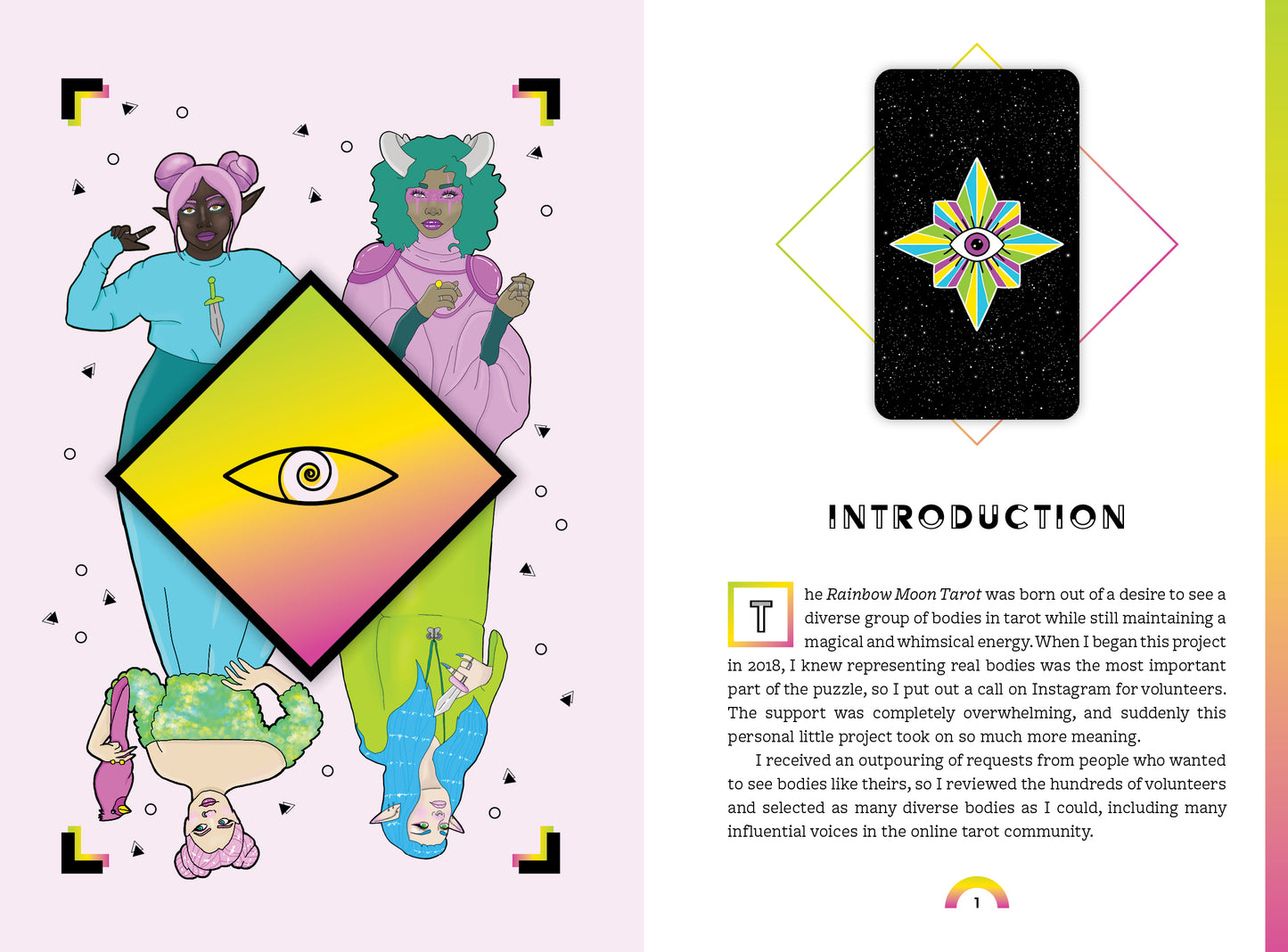 Rainbow Moon Tarot By Sam Rook