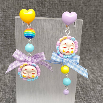 Baby Clown Earrings
