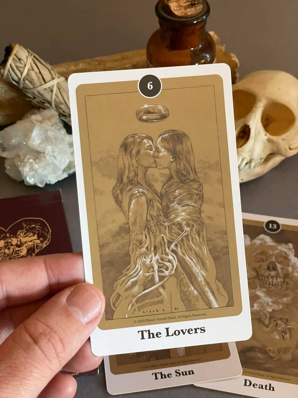 Steven Russell Black Major Arcana Tarot