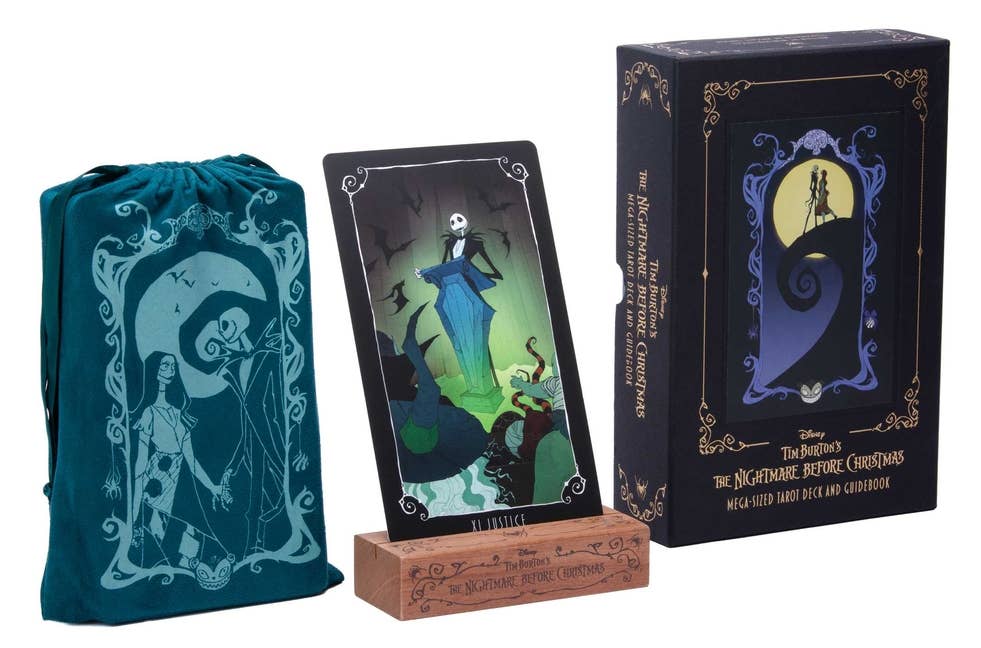 Mega-Sized Nightmare Before Christmas Tarot Deck & Guide