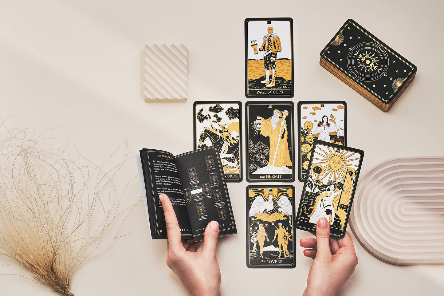 Wyspell Classic Tarot Cards ☆ Gold Edition RWS