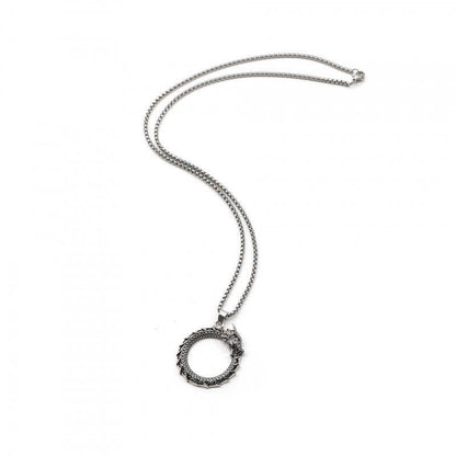 Viking Dragon Pendant Necklace