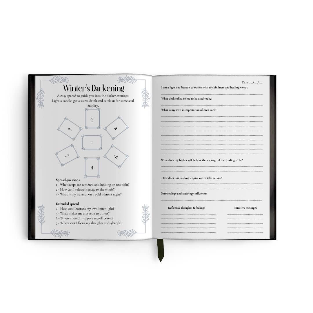 Seasons of Tarot Journal: Includes 66 Spreads & Affirmations