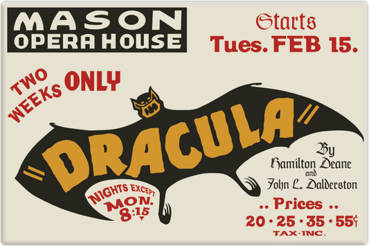 Dracula 🦇 At The Mason Opera House Compact Mirror