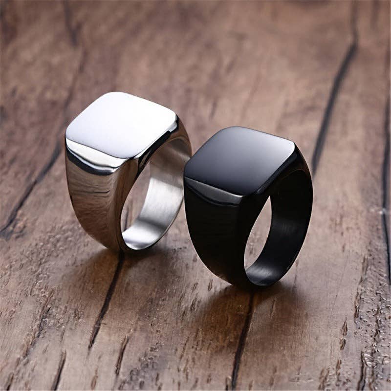 Square Signet Ring
