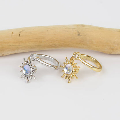 Sunflower Rotating Stress Relief Ring