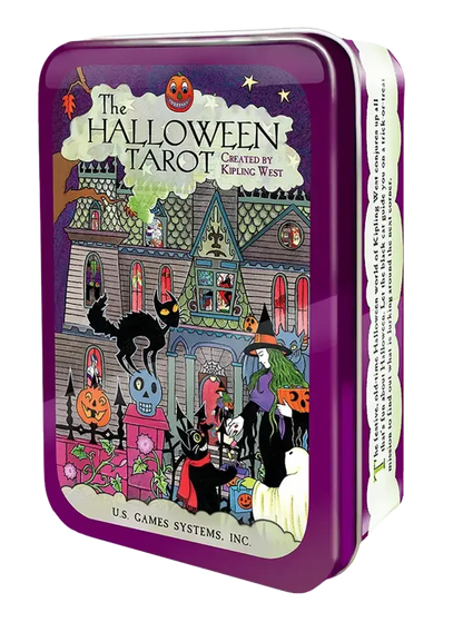 Halloween Tarot in a Tin