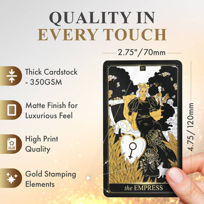 Wyspell Classic Tarot Cards ☆ Gold Edition RWS