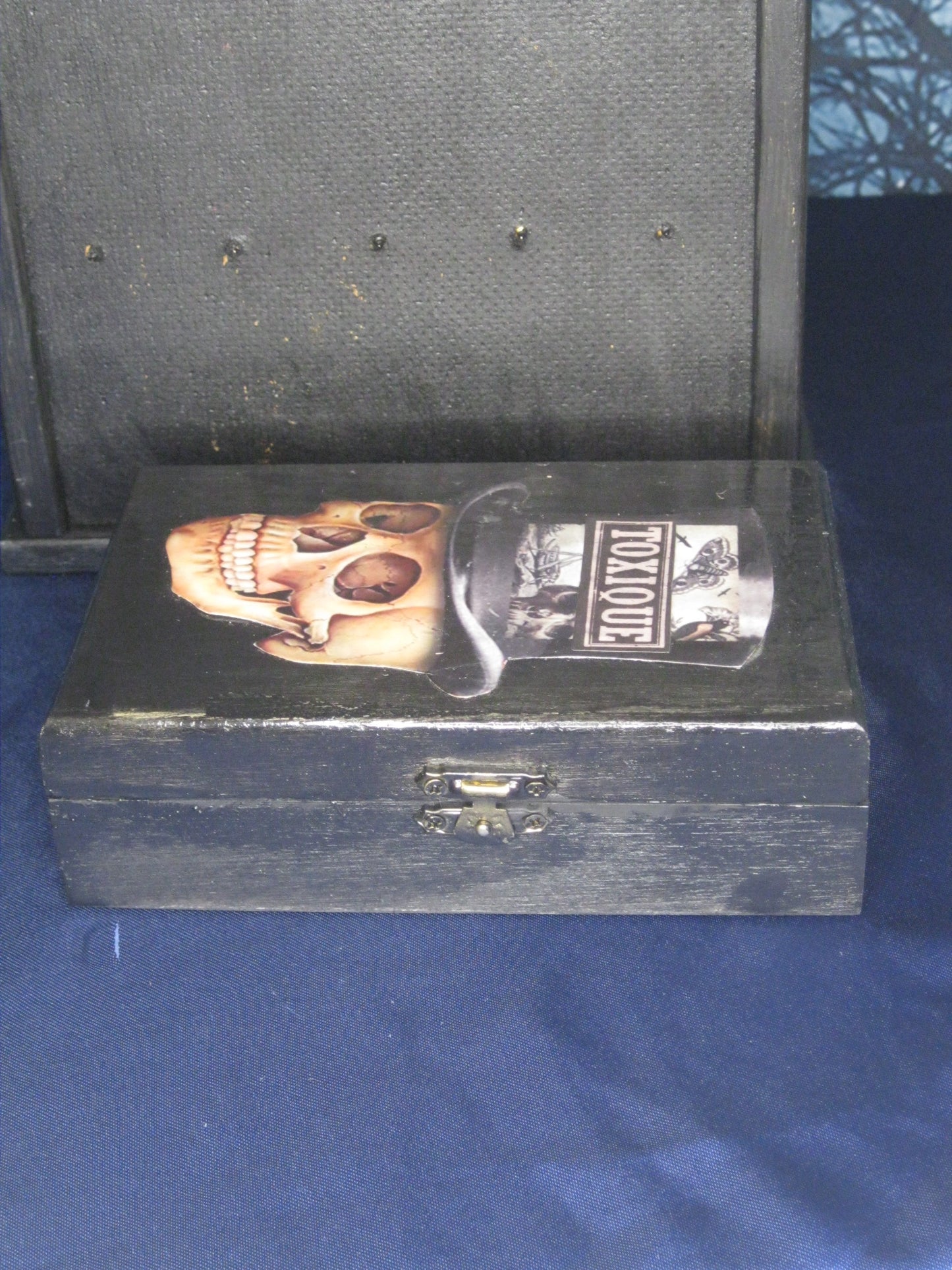 Tarot Trinket Box - TOXIQUE Skull Top Hat