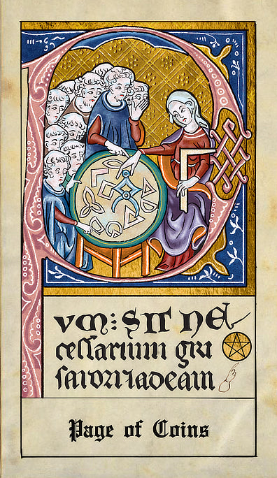 Medieval Marginalia * Historical Reproduction Tarot Deck