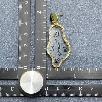 Time Flies Dali Earrings