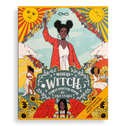 Modern Witch Tarot Poster Book by Lisa Sterle