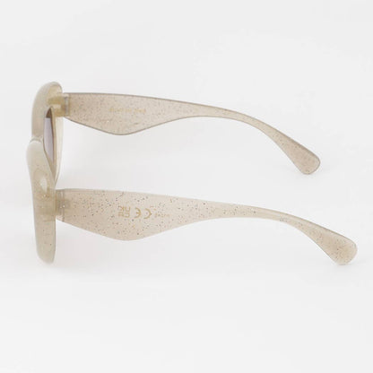 Polarized Bulky Glitter Sunglasses