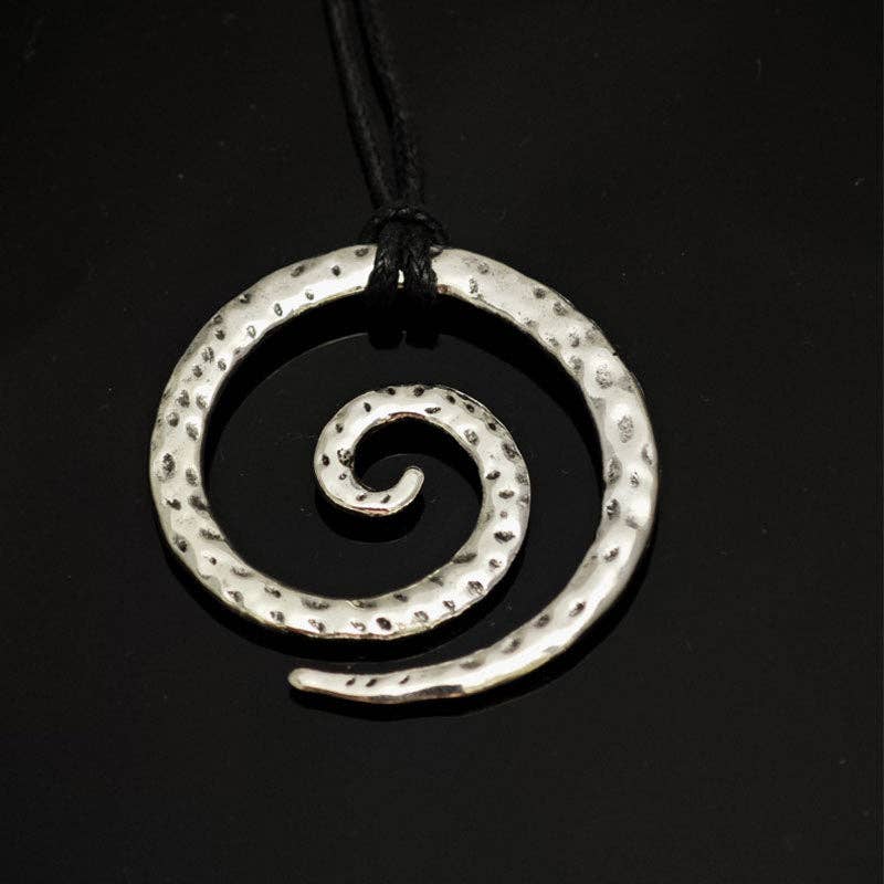 Eldritch Spiral Amulet Necklace