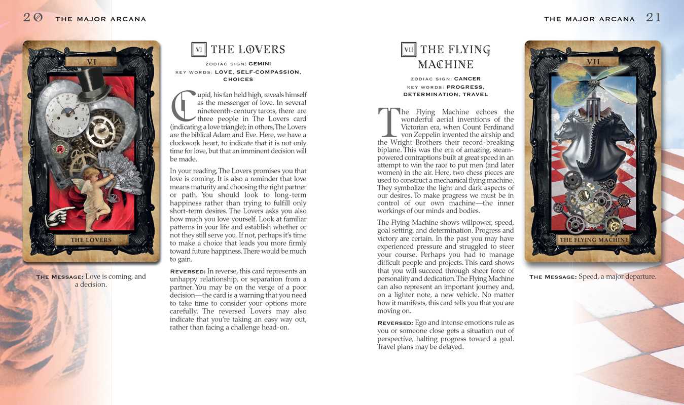 Gothic Steampunk Tarot by Liz Dean