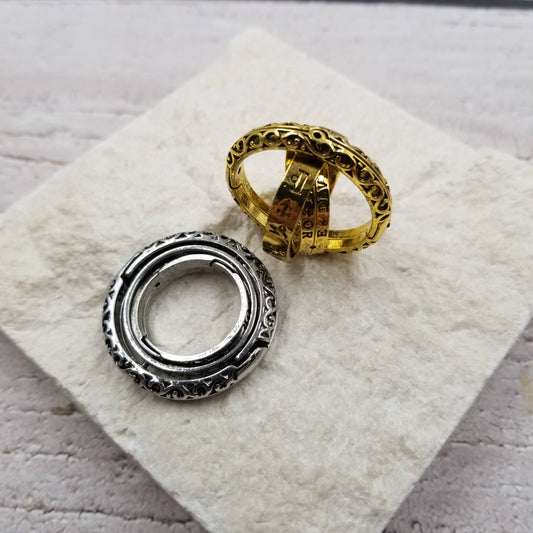 Astronomical Foldable Rotating Magic Fidget Ring