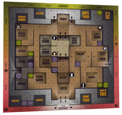 The Addams Family: A Delightfully Frightful Creepy Board Game