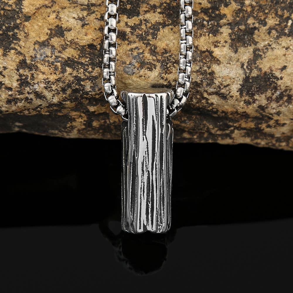 Norse Rune Necklace ☆ Twin Peaks Owl Cave ☆ Log Lady