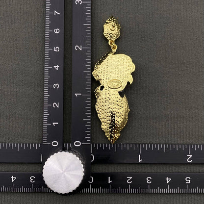 Vintage Art Statue Head Sculpture Earrings