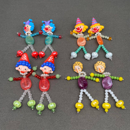 Circus Clown Earrings