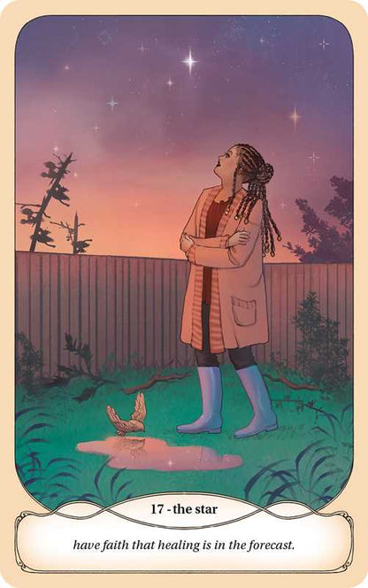 Cozy Witch Tarot Deck and Guidebook by Amanda  Lovelace