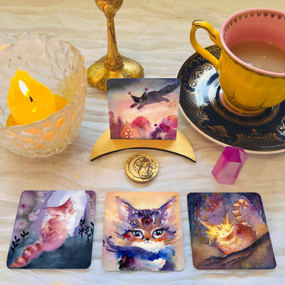 Spirit Kittens Pocket Oracle Deck