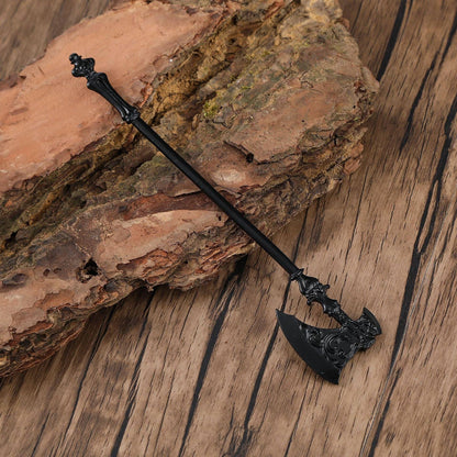 Viking Odin Battle Axe Hair Stick/Hairpin