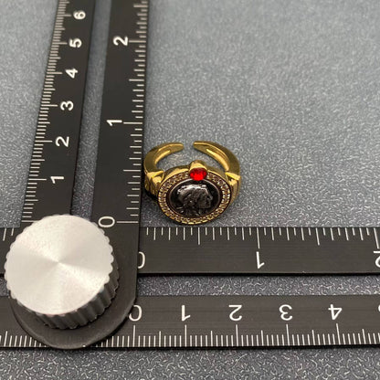 Greek Apollo 18K Gold-plated Ring ☆ Swarovski Crystal