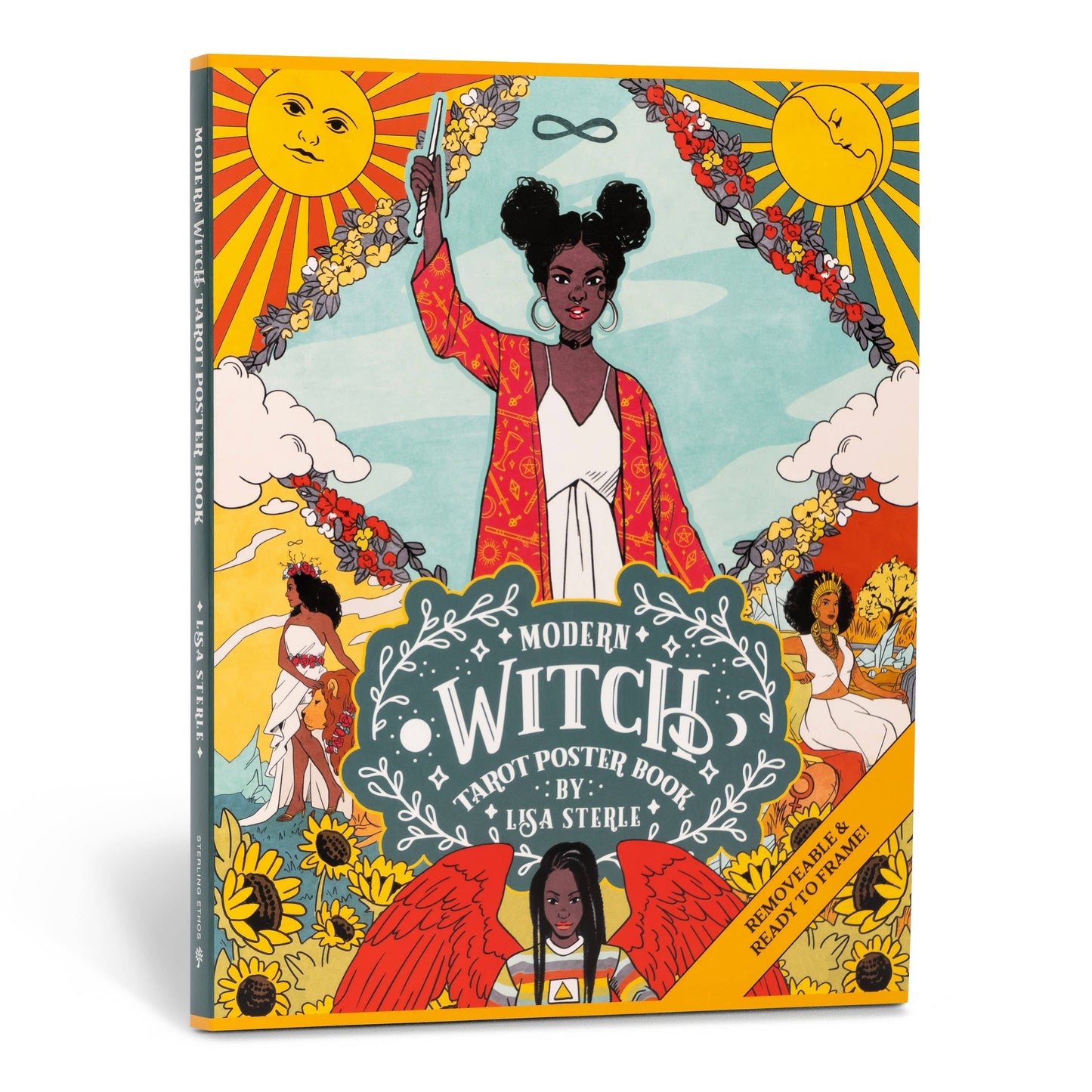 Modern Witch Tarot Poster Book by Lisa Sterle