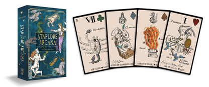 Starlore Arcana: 56 Cards & 128-Pg Book ☆ Astrology Deck