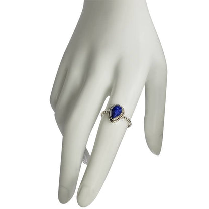 Lapis Sterling Silver Ring