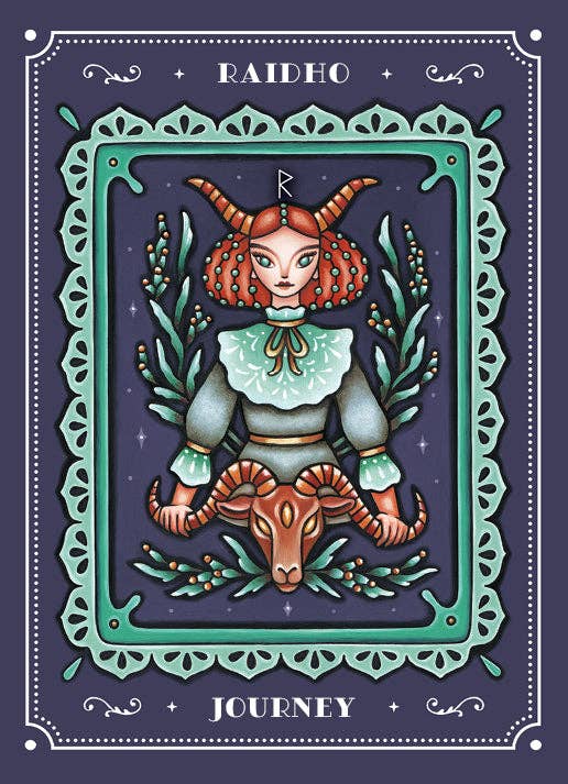 Weird Weavings Runic Oracle: Threads of Feminine Wisdom