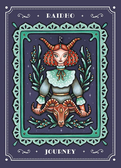 Weird Weavings Runic Oracle: Threads of Feminine Wisdom