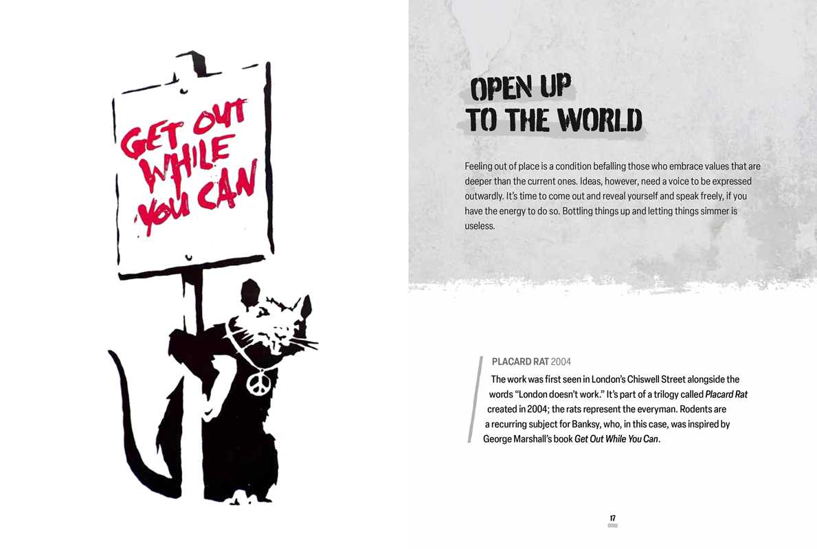 Banksy Wisdom by Giulia Manzi