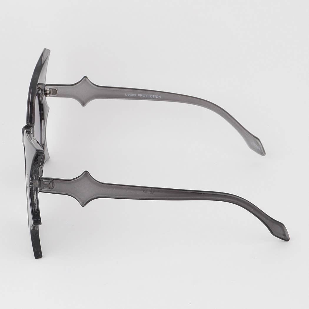Bolted Bat Wing Sunglasses