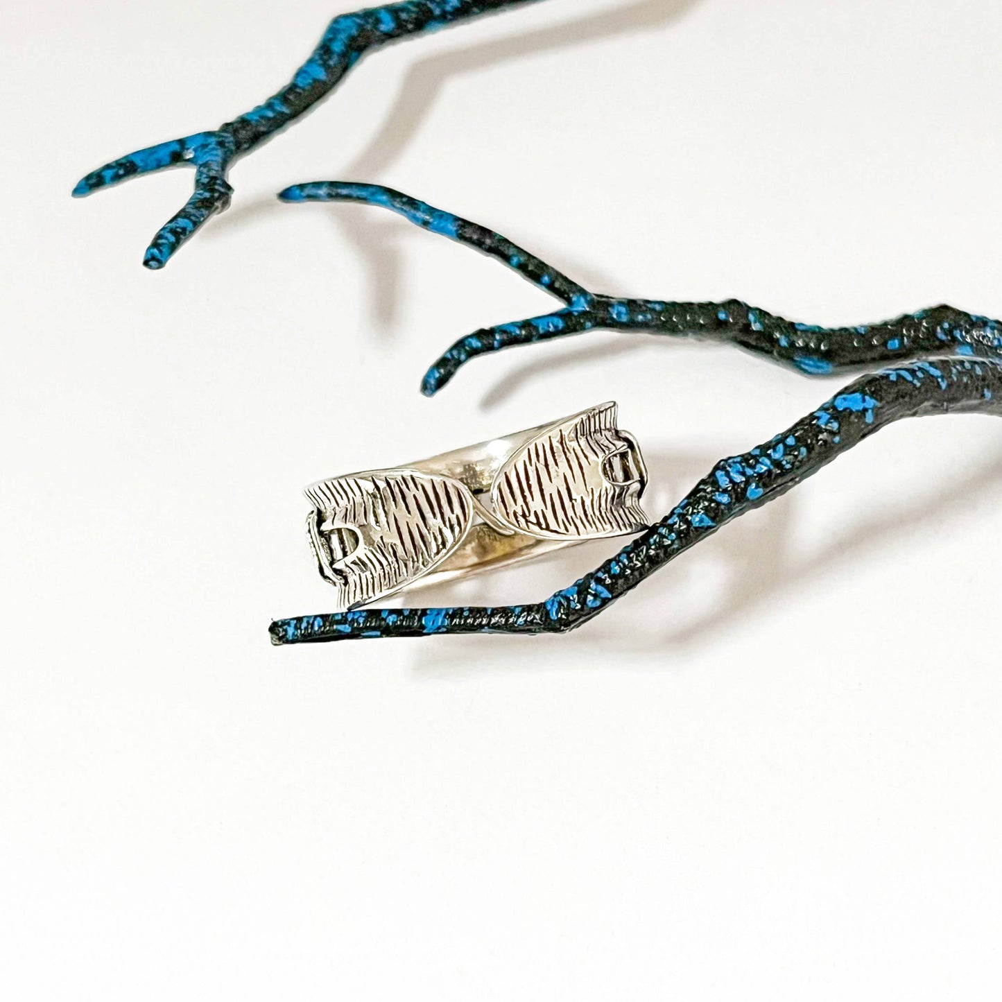 Stitches Adjustable Ring