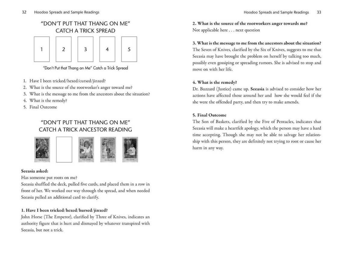 Hoodoo Tarot: 78-Card Deck and Book for Rootworkers