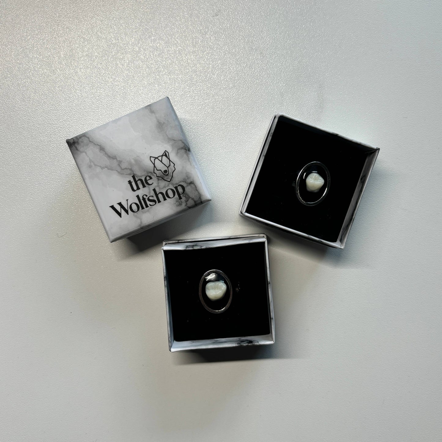 Oddity Ring 🦷 Resin Human Tooth Molar 